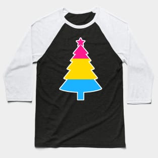 Christmas Tree LGBT Flag Pansexual Baseball T-Shirt